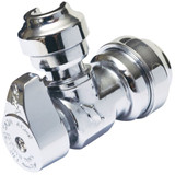 SharkBite 1/2 In. SB x 1/4 In. OD Quick Connect Angle Valve 23048-0000LF