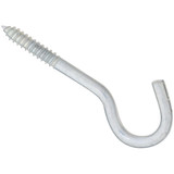 National 5/16 In. x 4-1/2 In. Steel Screw Hook N220871 Pack of 10