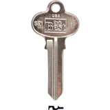 Do it Best Segal Nickel Plated House Key, SE1 / 1022 DIB (10-Pack) AP99990918