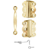 National Hardware Brass Screen Or Storm Door Set N190-769