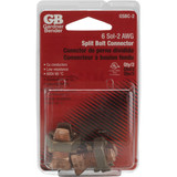Gardner Bender #6 to #2 AWG Solid Copper Alloy Split Bolt Connector (2-Pack)