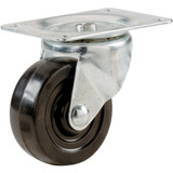 Shepherd 3 In. General-Duty Soft Rubber Swivel Plate Caster 9479