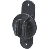 Dare Snug Nail-On Black Polyethylene Electric Fence Insulator (25-Pack) SNUG-HTN