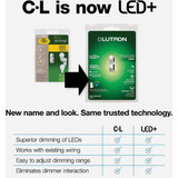 Lutron Toggler Incandescent/Halogen/LED/CFL Ivory Slide Dimmer Switch