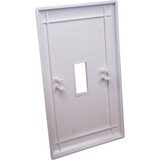 United States Hardware 1-Gang Plastic Toggle Switch Wall Plate, White E-161C