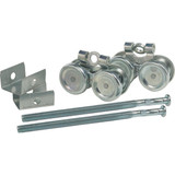 National Hardware Zinc-Plated Box Rail Offset Bolt Barn Door Hanger