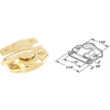 Defender Security Double Hung Brass Sash Lock U 9924