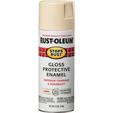 Rust-Oleum Stops Rust Almond Gloss 12 Oz. Anti-Rust Spray Paint 7770830