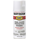 Rust-Oleum Stops Rust Semi-Gloss White 12 Oz. Anti-Rust Spray Paint 7797830