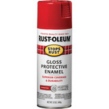 Rust-Oleum Stops Rust Sunrise Red Gloss 12 Oz. Anti-Rust Spray Paint 7762830 786268