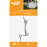 National Steel 2-1/2 In. Safety Gate Hook & Eye Bolt