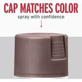 Rust-Oleum Stops Rust Decor 12 Oz. Satin Spray Paint, Chestnut Brown 7774830 786554