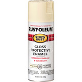 Rust-Oleum Stops Rust Gloss Antique White 12 Oz. Anti-Rust Spray Paint 7794830