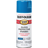 Rust-Oleum Stops Rust Royal Blue Gloss 12 Oz. Anti-Rust Spray Paint 7727830
