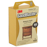 3M SandBlaster 2-1/2 In. x 4-1/2 In. x 1 In. Between Coats Dual Angle Sanding Sponge, 180 Grit