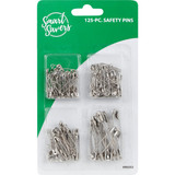 Smart Savers Assorted Size Safety Pins (125-Pack)