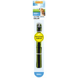 Lupine 3/4 In. Reflective Green-Diamond Adjustable Dog Collar