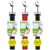 Lupine 1 In. x 6 Ft. Reflective Green-Diamond Dog Leash 48159 817986