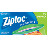 Ziploc Sandwich Food Storage Bag (90 Count) 71147