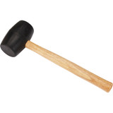 Schacht Pfister 34 Oz. Rubber Mallet with Hardwood Handle 4B