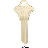 ILCO Schlage Nickel Plated House Key, SC20 / A1145L (10-Pack) AL4425321B