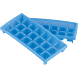 Camco 9 In. L x 4 In. RV Mini Ice Cube Tray, (2-Pack) 44100