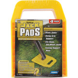 Camco Interlocking w-Built-in Handle RV Stabilizer Jack Pads, (4-Pack) 44595 579056