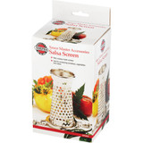 Sauce Master 6 In. x 3.5 In. Vegetable & Fruit Strainer - Salsa Screen 1954SS 616109