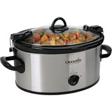 Crock-Pot 6 Qt. Stainless Steel Oval Slow Cooker 2131382