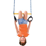 Swing N Slide 115 Lb. Weight Capacity Ring & Trapeze Combination NE4488