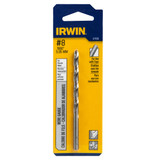 Irwin #8 Bright High Speed Steel Wire Gauge Drill Bit 81108 320334