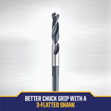 Irwin 17-32 In. Black Oxide Silver & Deming Drill Bit 91134 327805