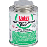 Oatey 8 Oz. Heavy Bodied Heavy-Duty Clear PVC Cement 30863