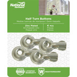 National Hardware Half Turn Button (4-Pack)