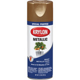 Krylon Metallic 12 Oz. Gloss Spray Paint, Brass K01708A77