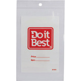 Do it Best 4 In. x 6 In. Zip Top Bag (50-Pack) 90289