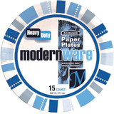 AJM 7 In. ModernWare Paper Plate (15-Count) DP7MW032015AGI