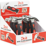 Do it Mini 8 Oz. Smooth-Face Curved Claw Hammer with Steel Handle Pack of 6 300640 300640