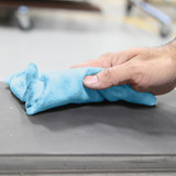 Trimaco SuperTuff 14 In. x 14 In. Blue Microfiber Wipers (12-Pack)