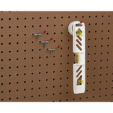 2 In. Light Duty Safety Tip Straight Pegboard Hook (4-Count)