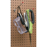 8 In. Medium Duty Safety Tip Straight Pegboard Hook (2-Count)