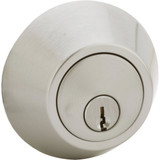 Steel Pro Satin Chrome Single Cylinder Deadbolt DB961