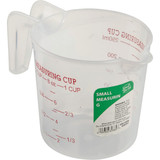 Smart Savers 1 Cup White Plastic Measuring Cup KT624(ST) Pack of 12