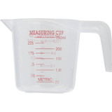 Smart Savers 1 Cup White Plastic Measuring Cup