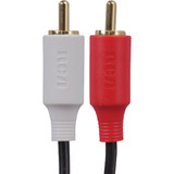 RCA 6 Ft. Black Stereo Audio Cable