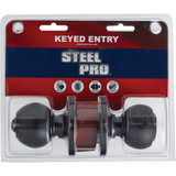 Steel Pro Oil Rubbed Bronze Entry Door Knob