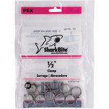 SharkBite 1/2 In. Stainless Steel PEX Cinch Clamps (10-Pack)