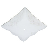 Westinghouse 12 In. White Square Wheat Design Ceiling Diffuser 81800 Pack of 10