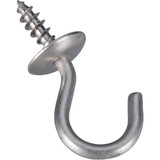 National 3/4 In. Stainless Steel Cup Hook N348-433