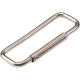 Lucky Line Steel Bright Nickel 2 In. Key Ring 70401